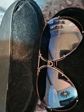 Porsche Design 8478 Size 69mm With Grey Silver And Majolika Blue Lenses